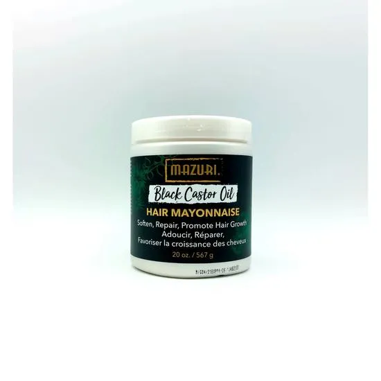 Mazuri Black Castor Oil Hair Mayonnaise For Weak & Damaged Hair 567g