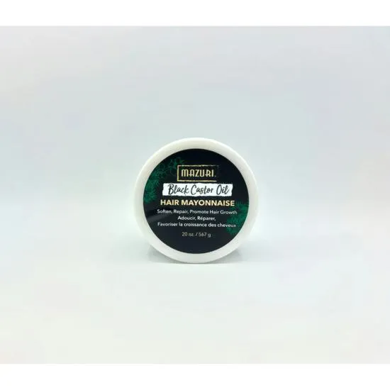 Mazuri Black Castor Oil Hair Mayonnaise For Weak & Damaged Hair 567g
