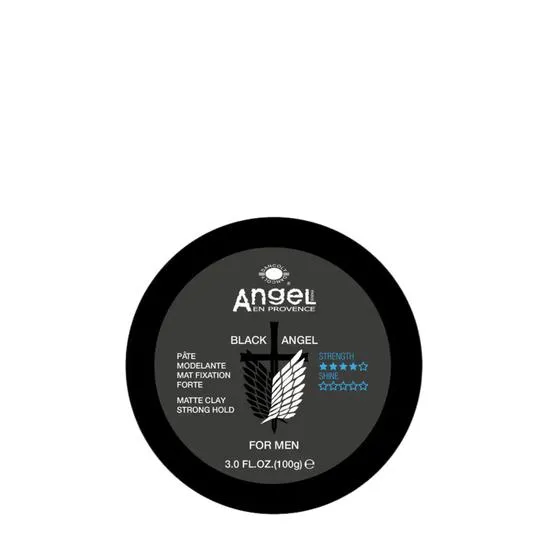 Angel En Provence Black Angel For Men Strong Hold Matte Clay 100 g