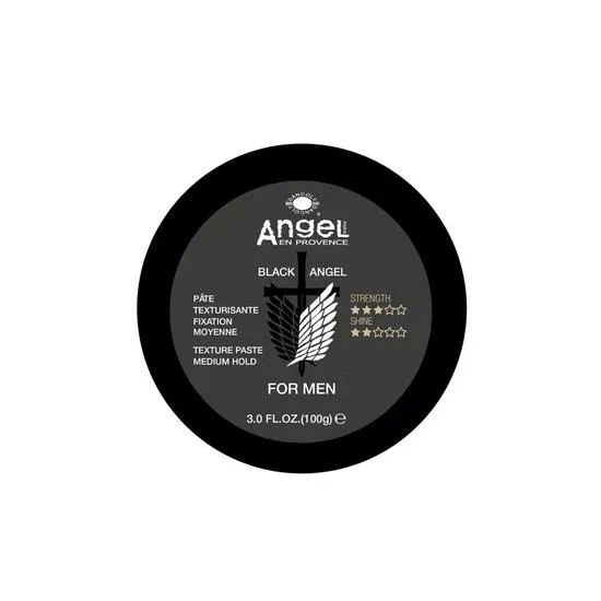 Angel En Provence Black Angel For Men Medium Hold Texture Paste 100 g