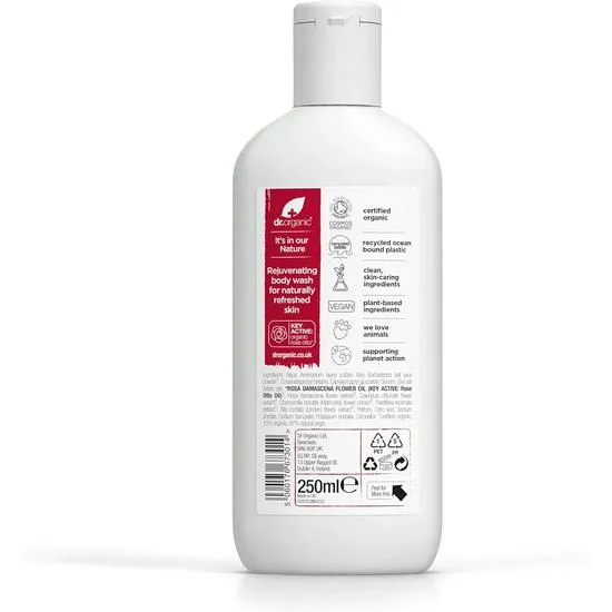 Dr. Organic Bioactive Skin Care Organic Rose Otto Body Wash 250ml