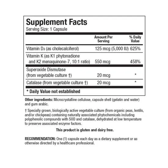 Biotics Research Bio-DK Caps 60 Capsules