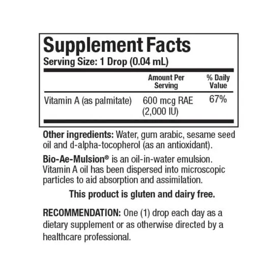 Biotics Research Bio-AE-Mulsion Liquid 30ml