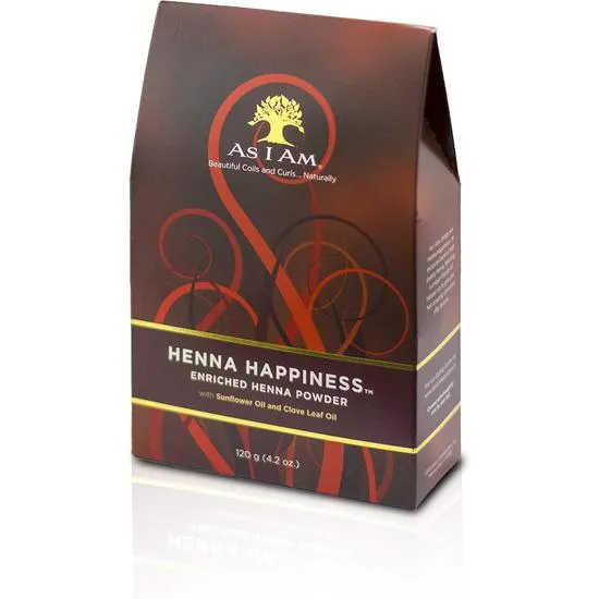 As I Am Beautiful Coils & Curls Enriched Henna Powder 120 g