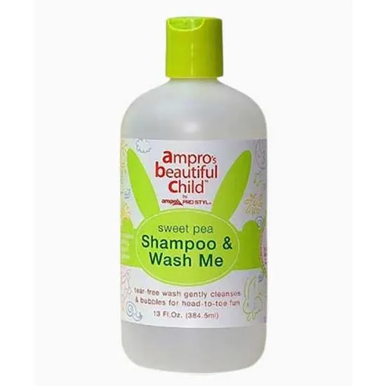 Ampro Beautiful Child Sweet Pea Shampoo & Wash Me 384.5ml