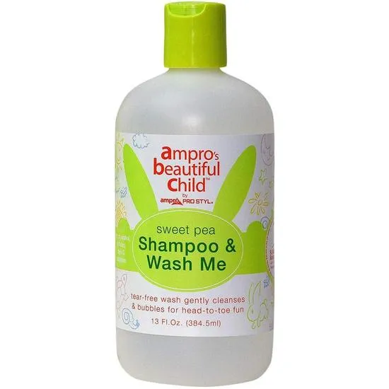 Ampro Beautiful Child Sweet Pea Shampoo & Wash Me 384.5ml