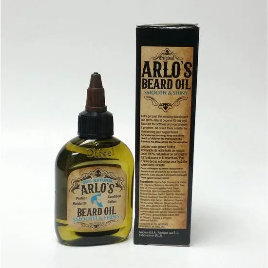 Arlos Beard Oil Smooth & Shiny Smoothing Blend 75ml
