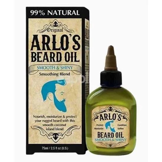Arlos Beard Oil Smooth & Shiny Smoothing Blend 75ml