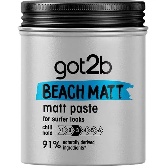 Schwarzkopf Beach Matte Paste 3 Medium Hold 100ml