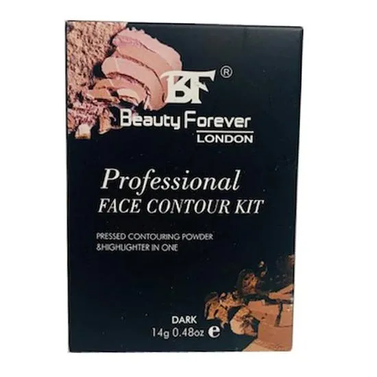 beauty forever Professional Face Contour Kit Dark 14g