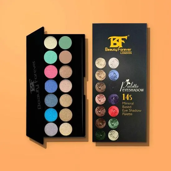 beauty forever BF Mineral Based 14s Eyeshadow Palette 103 14x1.1 g