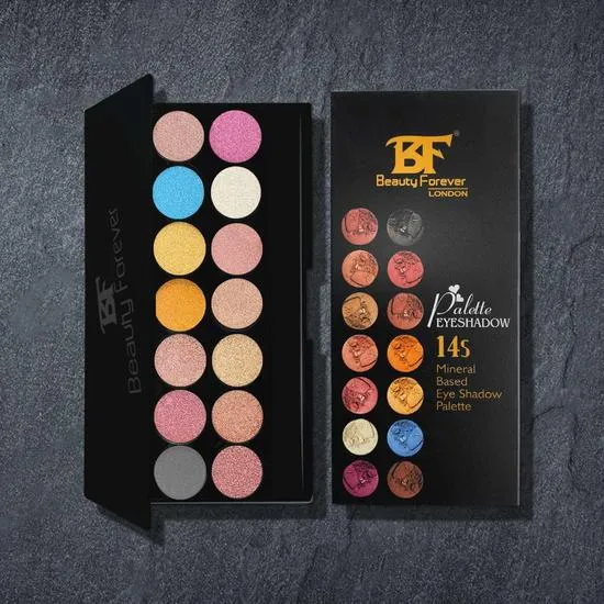 beauty forever BF Mineral Based 14s Eyeshadow Palette 102 14x1.1 g / 102