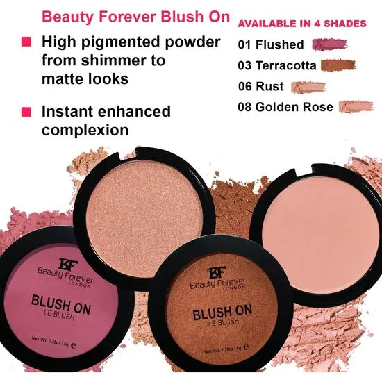 beauty forever BF Blush On 03 Terracotta 4.5 g