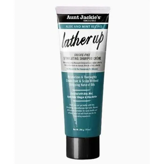 Aunt Jackie's Aunt Jackies Aloe & Mint Lather Up Sulfate-Free Shampoo Creme 284g