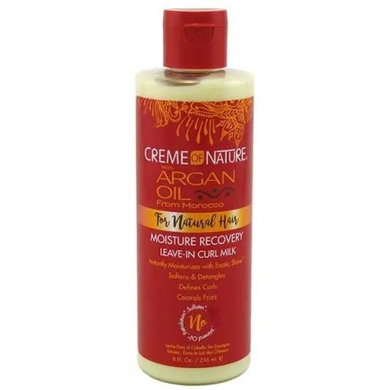 Creme Of Nature Argan Oil Moisture Recovery Leave-In Curl Milk 236ml