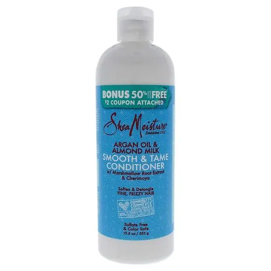 Shea Moisture Argan Oil & Almond Milk Smooth & Tame Conditioner 577ml