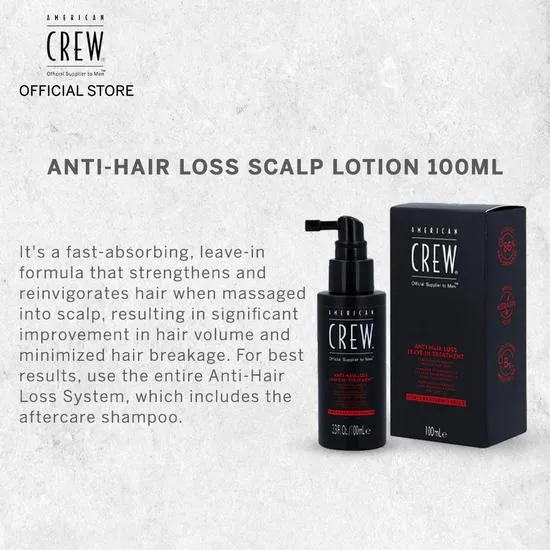 American Crew Anti Hair Loss Leave-In Treatment 100ml