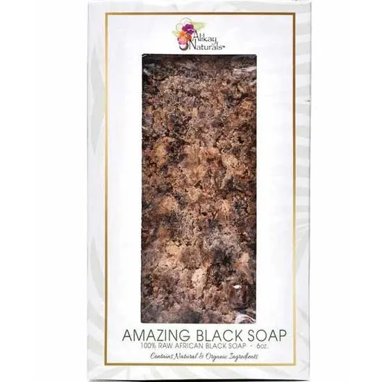 Alikay Naturals Amazing Black Soap 6 oz