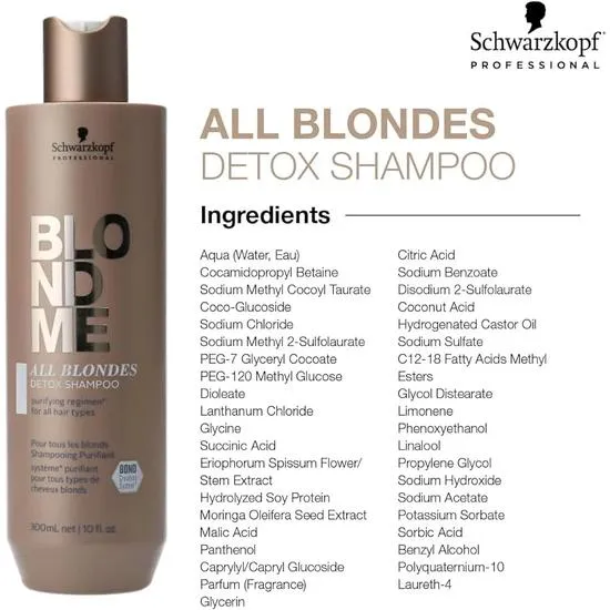 Schwarzkopf All Blondes Detox Shampoo 300ml