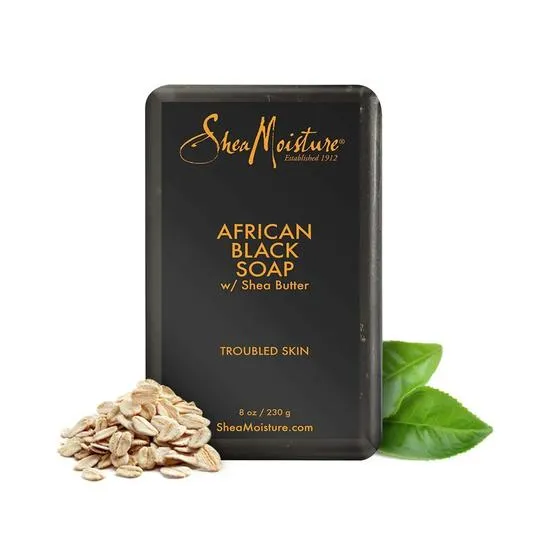 Shea Moisture African Black Soap With Shea Butter 230 g
