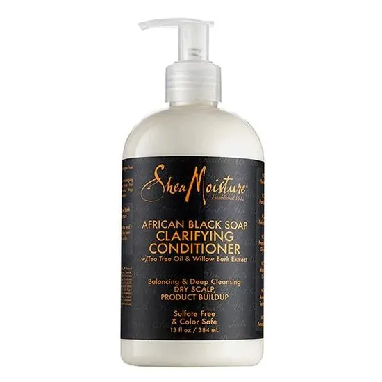 Shea Moisture African Black Soap Clarifying Conditioner Sulphate Free 384ml