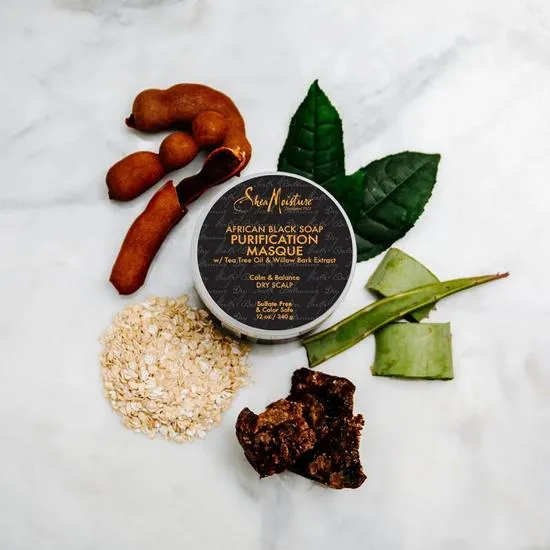 Shea Moisture African Black Purification Masque 340 g