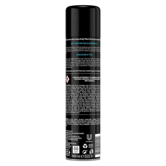 TRESemmé 24 Hours Frizz Control Firm Hold 3 Hairspray 400ml