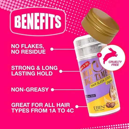 Ebin New York 24 Hour Edge Tamer Mango Hair Sleek Stick 15 g
