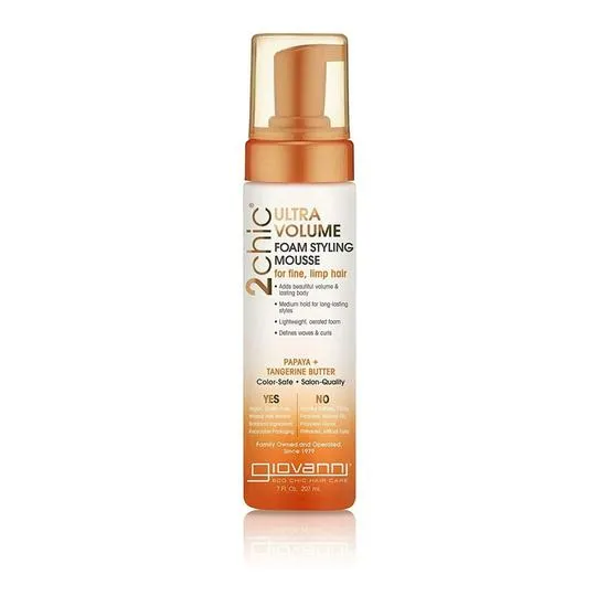 Giovanni 2chic Ultra-Volume Foam Styling Mousse 207ml