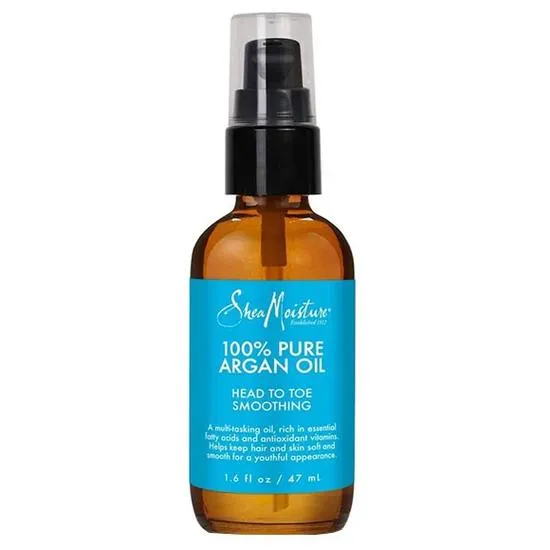 Shea Moisture 100 Percent Pure Argan Oil Head To Toe Smoothing 47ml