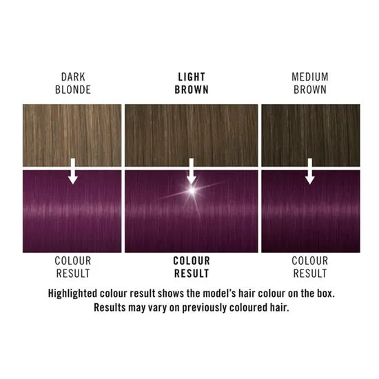 Schwarzkopf Live Intense Colour Permanent Hair Dye, U69 Amethyst Chrome