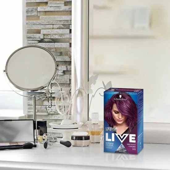 Schwarzkopf Live Intense Colour Permanent Hair Dye, U69 Amethyst Chrome