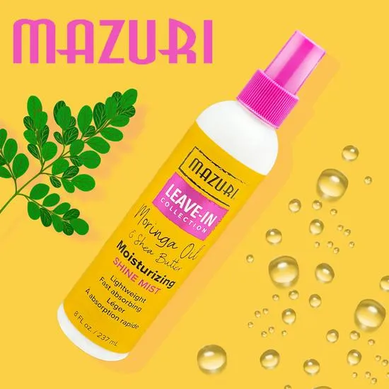 Mazuri Leave-In Collection Moisturising Shine Mist 237ml