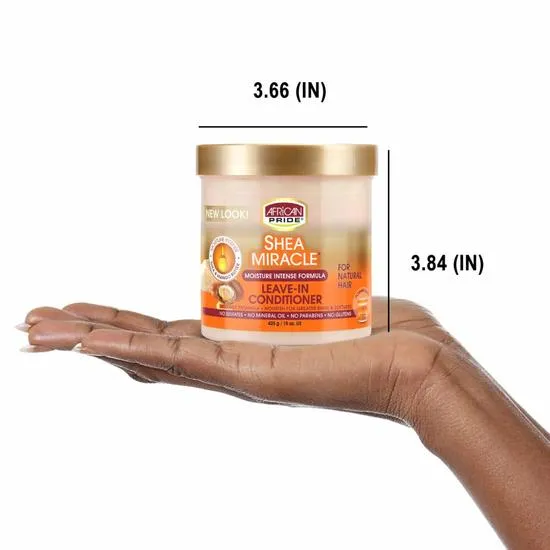 African Pride Shea Butter Moisture Intense Miracle Leave-In Conditioner 425 g