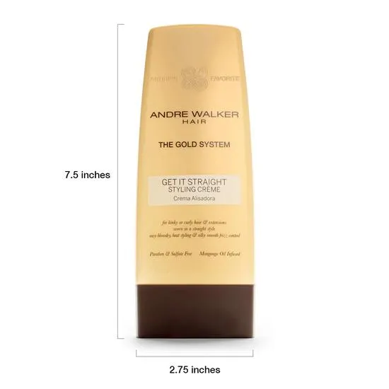 Andre Walker The Gold System Get It Straight Styling Creme 250ml