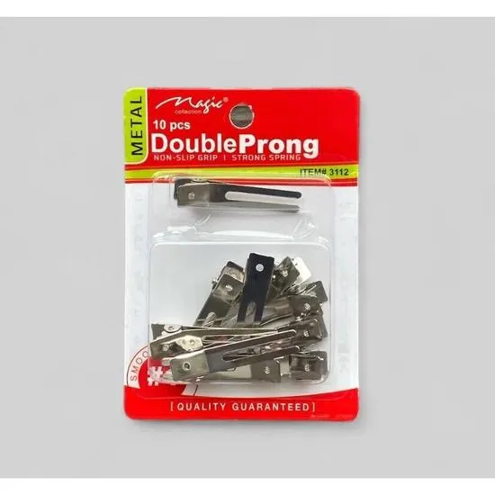Magic Collection Metal Double Prong Clips 3112 12 pcs / 3112