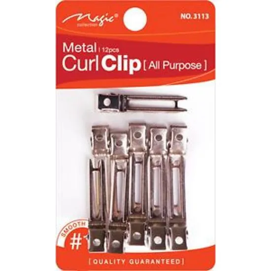 Magic Collection Metal Curl Clips 3113