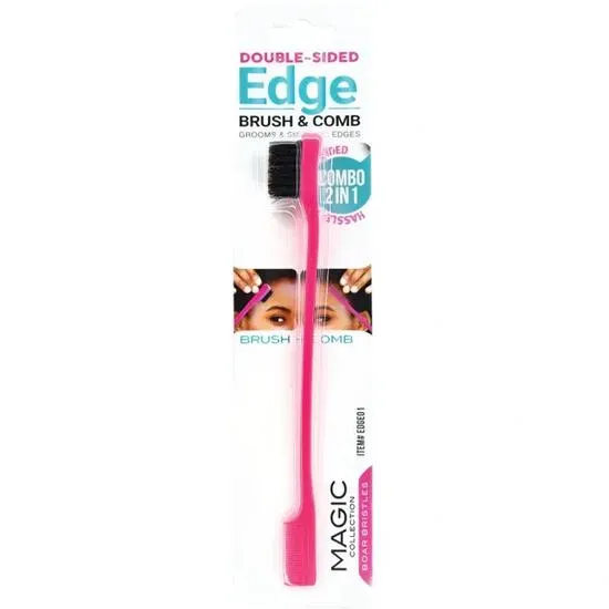 Magic Collection Double Sided Edge Brush & Comb EDGE01