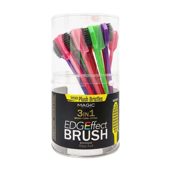 Magic Collection 3 In 1 Edge Effect Brush Plus Bristles EDGE04 Assorted