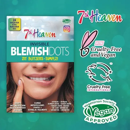 7th Heaven Invisible Blemish Dots 24 Dots
