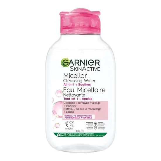 Garnier Micellar Water Facial Cleanser For Sensitive Skin 100ml