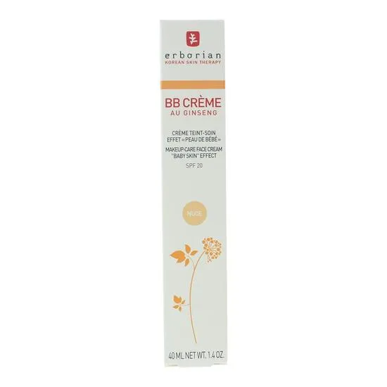 Erborian BB Cream SPF 20 Nude 40ml