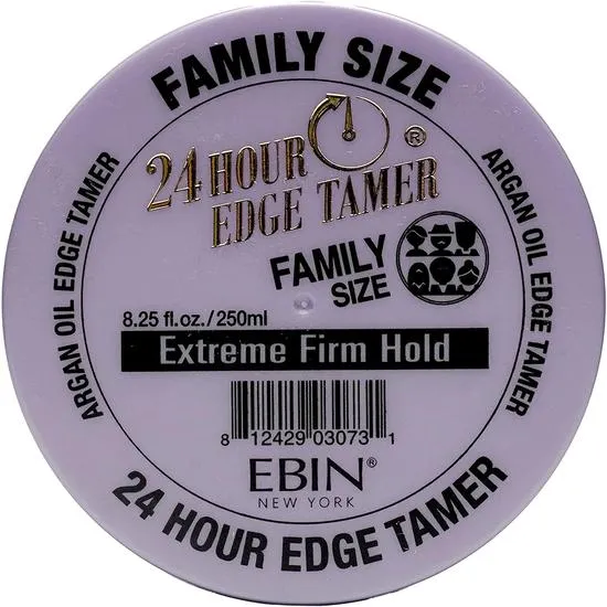 Ebin New York 24 Hour Argan Oil Extreme Firm Hold Edge Tamer 250ml