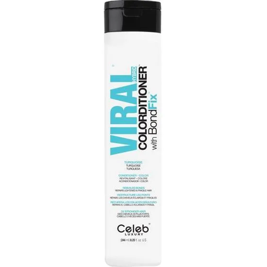 Celeb Luxury Viral Hybrid Turquoise Colorditioner With Bondfix Conditioner 244ml