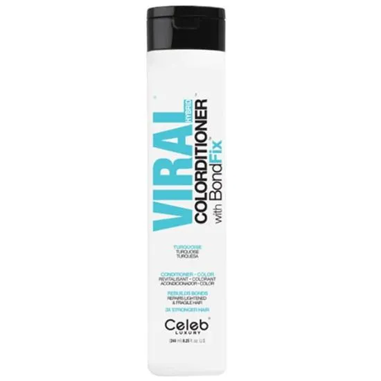 Celeb Luxury Viral Hybrid Turquoise Colorditioner With Bondfix Conditioner 244ml