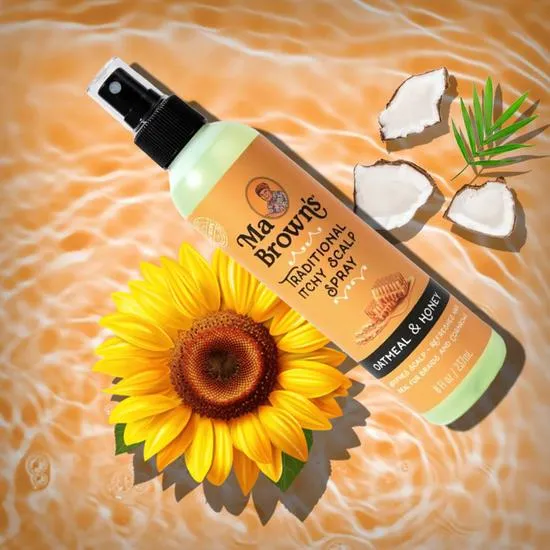 Ma Browns Traditional Itchy Scalp Spray With Oatmeal & Honey 237ml