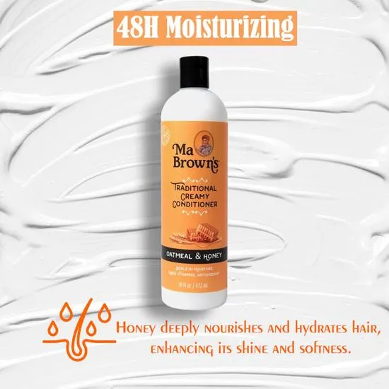 Ma Browns Traditional Creamy Conditioner With Oatmeal & Honey 473ml