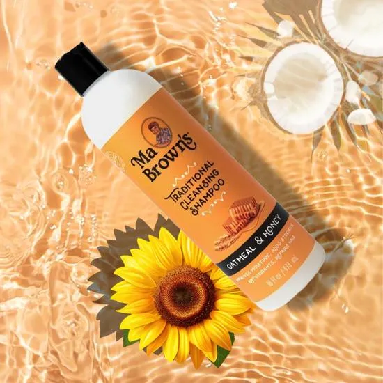 Ma Browns Traditional Cleansing Shampoo With Oatmeal & Honey 473ml