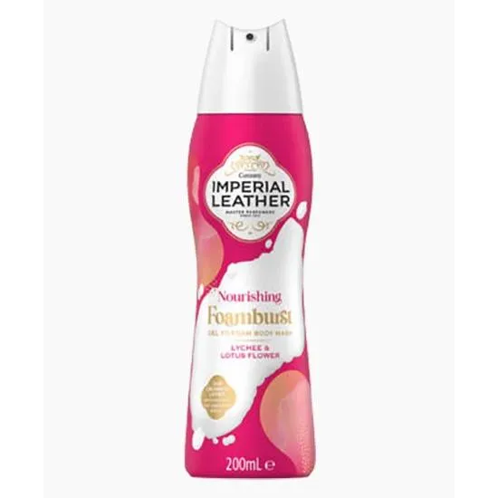 Imperial Leather Lychee & Lotus Flower Nourishing Foam Burst 200ml