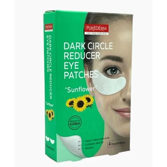 Purederm Dark Circle Reducer Sunflower Eye Patches 4 Sachet